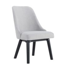 Intercon FR-CH-970C-PEW-RTA Foundry - Upholstered Chair - Brushed Pewter