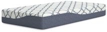 Sierra Sleep® by Ashley M42511 10 Inch Chime Elite 2.0 - White / Blue - Twin Mattress
