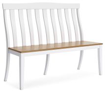 Signature Design by Ashley® D844-08 Ashbryn - White / Natural - Double Dining Chair