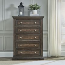 Liberty Furniture 361-BR41 Big Valley - 5 Drawer Chest - Brown