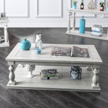 Furniture of America CM4520C Arlington - Coffee Table - Antique White
