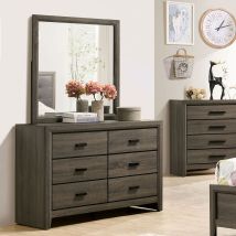 Furniture of America FOA7927D Roanne - Dresser - Gray