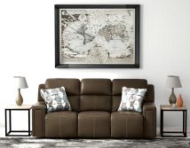 Jackson Furniture Industries 63151-1286/09-3086/09 Arezzo - Power Headrest Power Reclining Sofa With Zero Gravity/Extended Ottoman - Chocolate