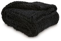 Ashley Furniture A1001061 Ashley Furniture A1001061 Chaddon - Throw (Set of 3) - Black