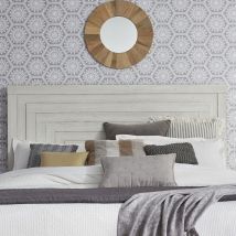 Liberty Furniture 406W-BR13 Modern Farmhouse - Queen Panel Headboard - White