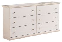 Ashley Furniture B139-31 Bostwick Shoals - Six Drawer Dresser - White