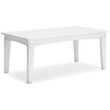 Signature Design by Ashley® P111-701 Hyland Wave - White - Rectangular Cocktail Table