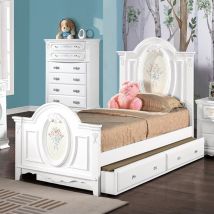 ACME BD01644F Flora - Full Bed - White