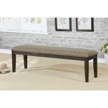 Furniture of America CM3310BN Faulk - Bench - Espresso / Warm Gray