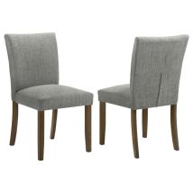 Coaster Fine Furniture 106379 Cantley - Upholstered Dining Side Chair (Set of 2) - Gray