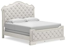 Signature Design by Ashley® B980B5 Arlendyne - Antique White - California King Upholstered Bed