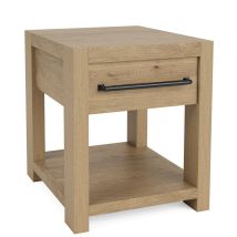 Riverside Furniture 91009 Davie - Side Table - Light Brown