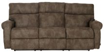 Jackson Furniture Industries 63015-1301/28-1302/28 Tranquility - Power Headrest Power Lay Flat Reclining Sofa With DDT / CR3 Heat / Massage / Lumbar - Pewter