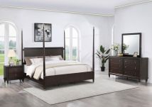 Coaster Fine Furniture 223061Q-S4 Emberlyn - 4 Piece Queen Bedroom Set - Brown