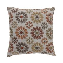 Furniture of America PL6024OR-S-2PK Kyra - Pillow 18" (Set of 2) - Orange / Multi