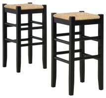 Signature Design by Ashley® D508-130 Mirimyn - Black - Tall Stool (Set of 2)