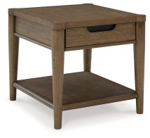 Signature Design by Ashley® T769-3 Roanhowe - Brown - Rectangular End Table