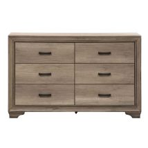 Liberty Furniture 439-BR31 Sun Valley - 6 Drawer Dresser - Light Brown