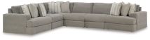 Ashley Furniture 58103S7 Ashley Furniture 58103S7 Avaliyah - 6-Piece Sectional - Ash