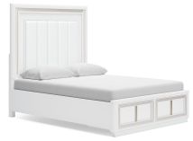 Ashley Furniture B822B2 Ashley Furniture B822B2 Chalanna - Queen Upholstered Storage Bed - White
