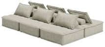 Signature Design by Ashley® A3000244A6 Bales - Taupe - 6-Piece Modular Seating
