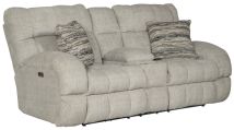 Jackson Furniture Industries 63599-1934/16-2317/48 Ashland - Power Lay Flat Reclining Console Loveseat - Buff