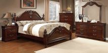 Furniture of America CM7260Q-BED Mandura - Queen Bed - Cherry