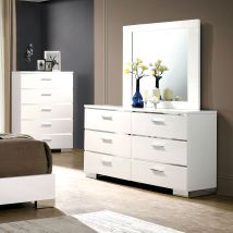 Furniture of America CM7049WH-D Carlie - Dresser - White