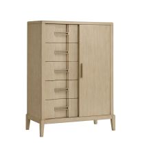 Samuel Lawrence Furniture S952-041 Kendall - Sliding Door Chest With Drawers - Light Brown