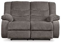 Ashley Furniture 9860686 Tulen - Reclining Loveseat - Gray