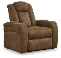 Ashley Furniture 6070313 Wolfridge - Power Recliner/Adj Headrest - Brindle