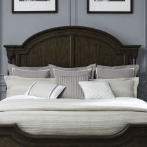 Liberty Furniture 512-BR01 Arden Road - Queen Arched Poster Headboard - Satin Cherry