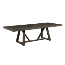 Intercon HR-TA-42101-RCV-C Hearst - Trestle Table - Reclaimed Chevron