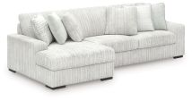 Ashley Furniture 25903S6 Ashley Furniture 25903S6 Stupendous - 2-Piece Sectional With LAF Corner Chaise - Alloy