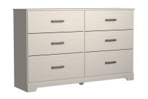 Ashley Furniture B2588-31 Stelsie - White - Six Drawer Dresser