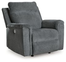 Signature Design by Ashley® 3320298 Barnsana - Gravel - Power Rocker Recliner