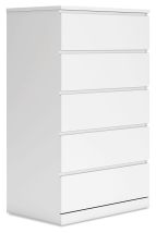 Signature Design by Ashley® EB9630-245 Onita - White - Five Drawer Chest
