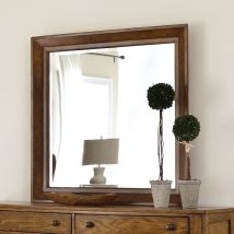 Liberty Furniture 175-BR51 Grandpas Cabin - 42" Mirror - Aged Oak