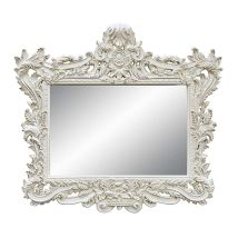 ACME BD01250 Adara - Mirror - Antique White Finish