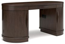 Signature Design by Ashley® H687-27 Korestone - Warm Brown - Home Office Desk