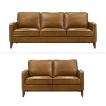 New Classic 20-L1213-2NP Caspar - Sofa & Loveseat - Caramel