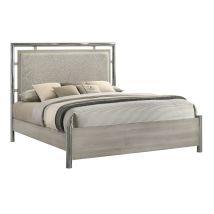 New Classic 00-B1248-300 New Classic 00-B1248-300 Lennox - 5/0 Queen Bed - Gray