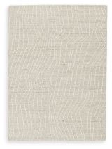 Ashley Furniture R406932 Varahill - 5' x 7' Rug - Gray / Ivory