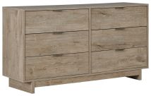 Signature Design by Ashley® EB2270-231 Oliah - Beige - Six Drawer Dresser - 31'' Height