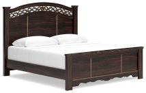 Signature Design by Ashley® B1055B3 Glosmount - Two-tone - King Poster Bed