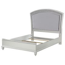 ACME 21797EK Maverick - Eastern King Bed - Fabric & Platinum