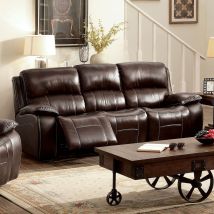 Furniture of America CM6783BR-SF Ruth - Sofa - Brown