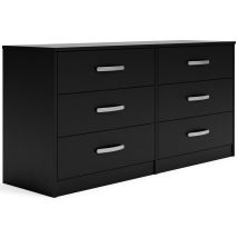 Signature Design by Ashley® EB3392-231 Finch - Black - Six Drawer Dresser - 29'' Height