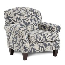 Furniture of America SM8190-CH-FL Porthcawl - Accent Chair - Floral Multi