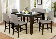 Furniture of America CM3911PT Teagan - Counter Height Table - Dark Walnut